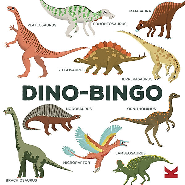 Laurence King Verlag GmbH Dino-Bingo (Kinderspiel), Caroline Selmes