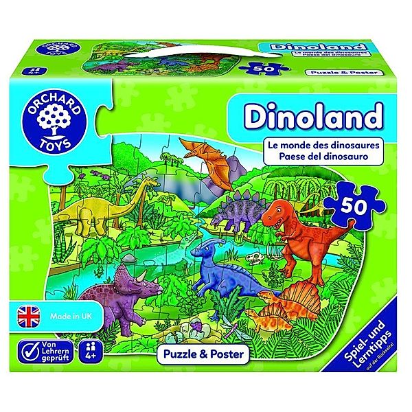 Dino Land, 50 Teile Puzzle