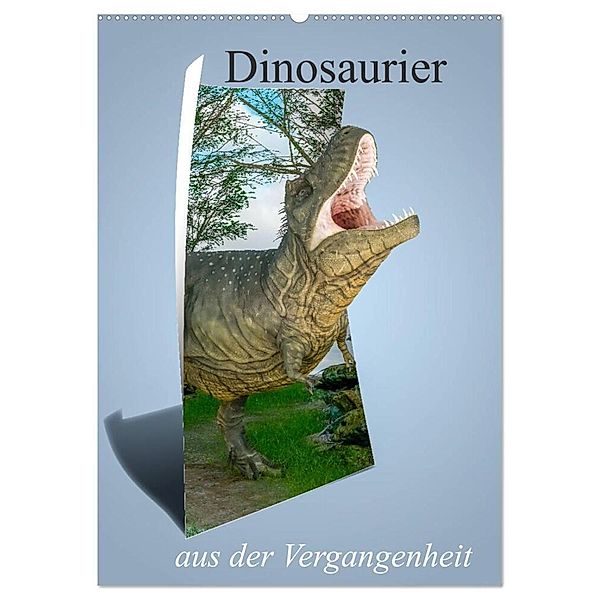 Dinosaurier aus der Vergangenheit (Wandkalender 2024 DIN A2 hoch), CALVENDO Monatskalender, Alain Gaymard