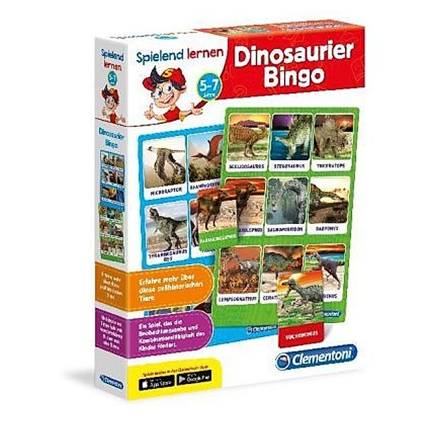 Dinosaurier-Bingo (Kinderspiel)