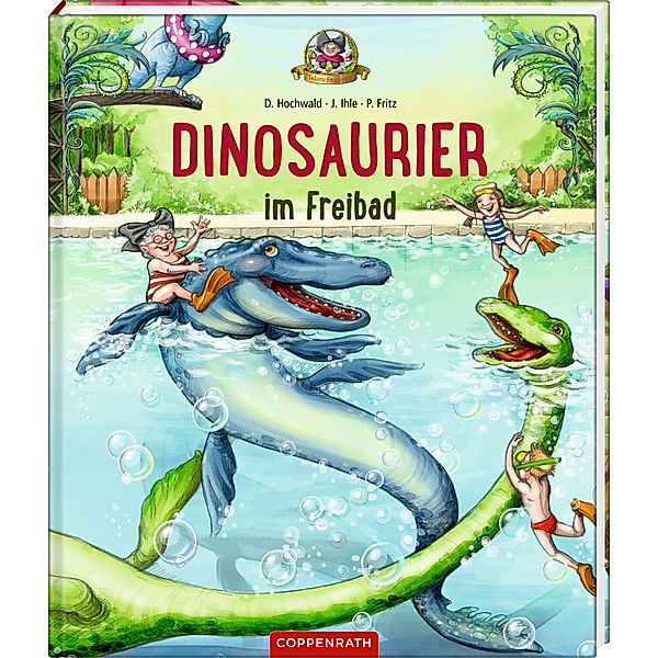 Dinosaurier im Freibad / Dinosaurier Bd.2, Dominik Hochwald, Jörg Ihle