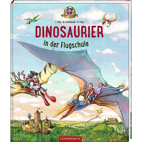 Dinosaurier in der Flugschule / Dinosaurier Bd.3, Dominik Hochwald, Jörg Ihle