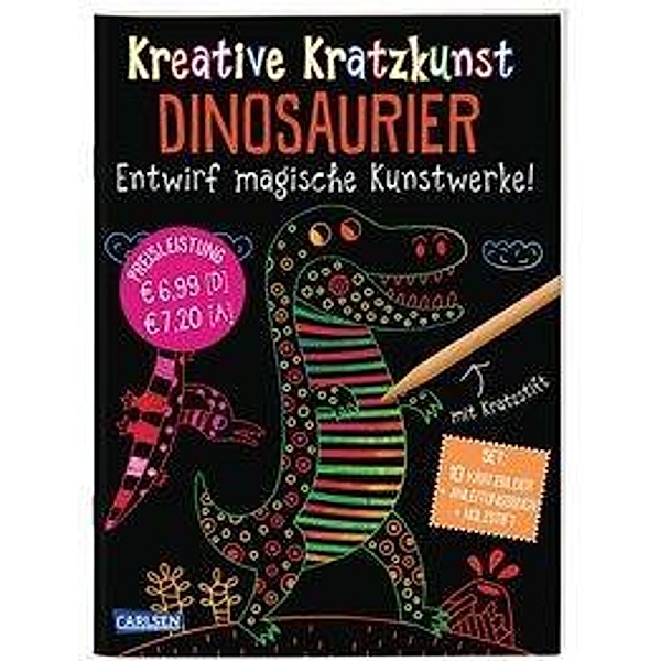 Dinosaurier / Kreative Kratzkunst Bd.17, Anton Poitier