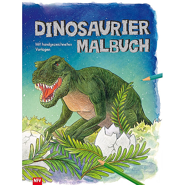 Dinosaurier Malbuch