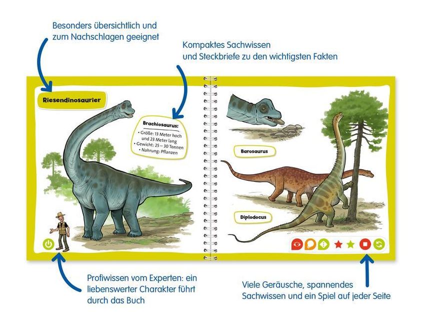 Dinosaurier Pocket Wissen tiptoi® Bd.2 Buch - Weltbild.de