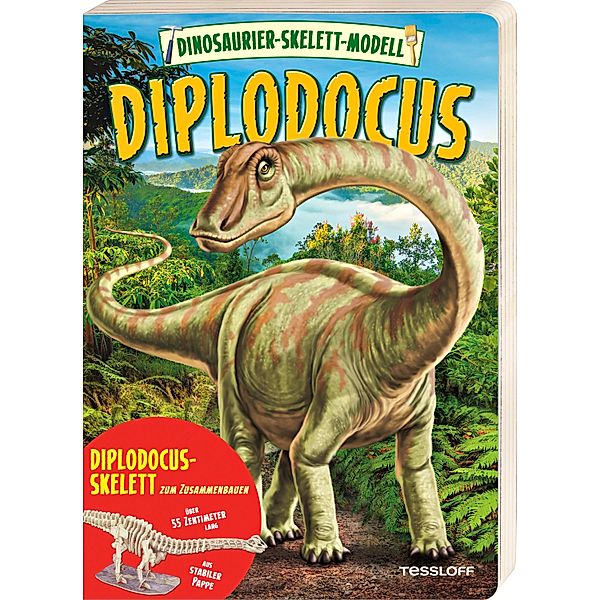 Dinosaurier-Skelett-Modell Diplodocus, Samantha Hilton