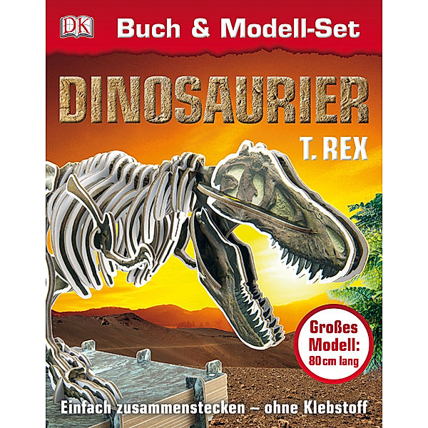 Dinosaurier T-Rex, Buch & Modell-Set