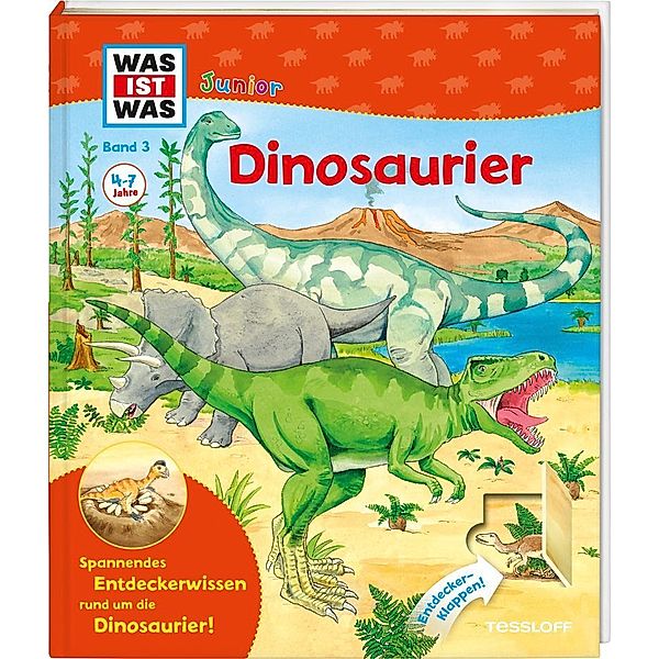 Dinosaurier / Was ist was junior Bd.3, Bärbel Oftring