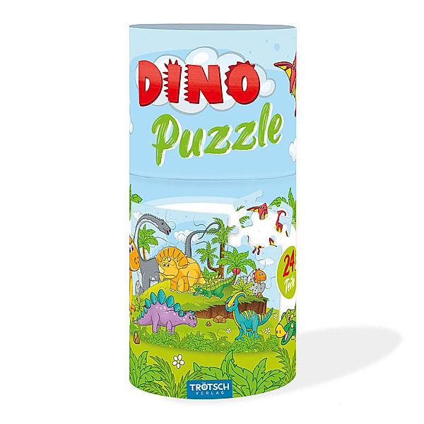 Trötsch Dinosaurierwelt - Trötsch Puzzle Dinosaurier