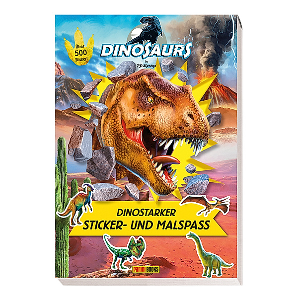 Dinosaurs by P.D. Moreno: Dinostarker Sticker- und Malspaß, Panini