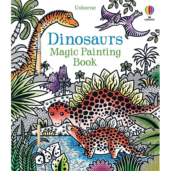 Dinosaurs Magic Painting Book, Lucy Bowman
