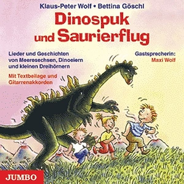 Dinospuk und Saurierflug,Audio-CD, Klaus Peter & Maxi Wolf