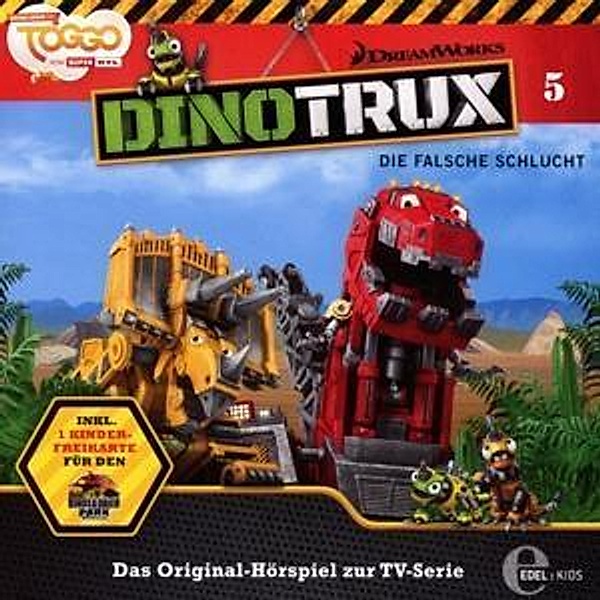 Dinotrux - Die falsche Schlucht, 1 Audio-CD, Dinotrux
