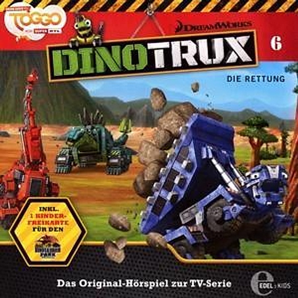 Dinotrux - Die Rettung, 1 Audio-CD, Dinotrux