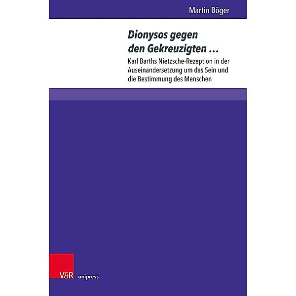 Dionysos gegen den Gekreuzigten ..., Martin Böger