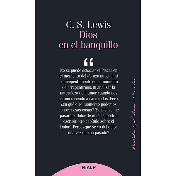 Dios en el banquillo / Biblioteca C. S. Lewis Bd.7, Clive Staples Lewis