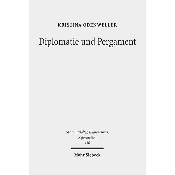 Diplomatie und Pergament, Kristina Odenweller