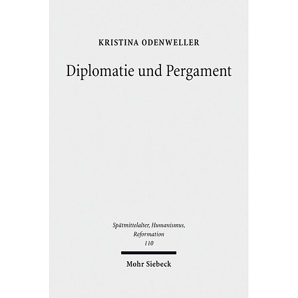 Diplomatie und Pergament, Kristina Odenweller