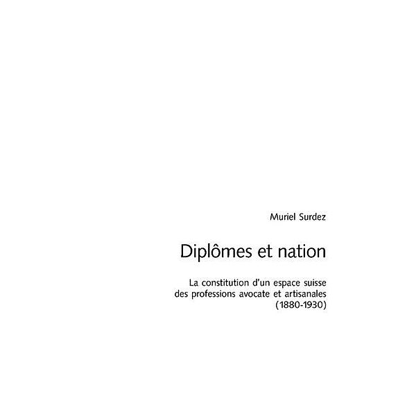 Diplômes et nation, Muriel Surdez