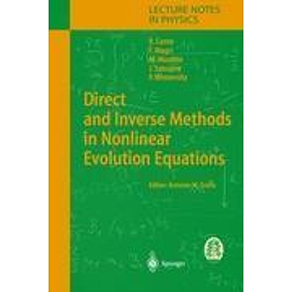 Direct and Inverse Methods in Nonlinear Evolution Equations, Robert M. Conte, Franco Magri, Pavel Winternitz, Micheline Musette, Junkichi Satsuma