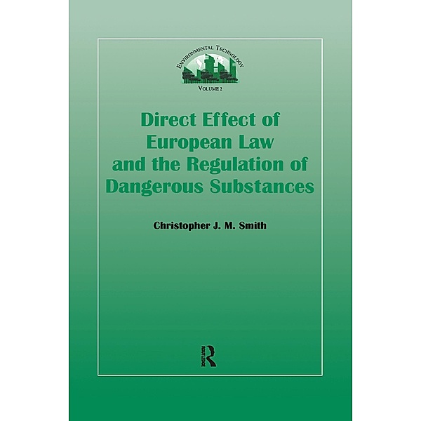 Direct Effect Of European Law, Christopher J M Smith