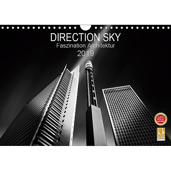 Direction Sky - Faszination Architektur 2019 (Wandkalender 2019 DIN A4 quer), Holger Glaab