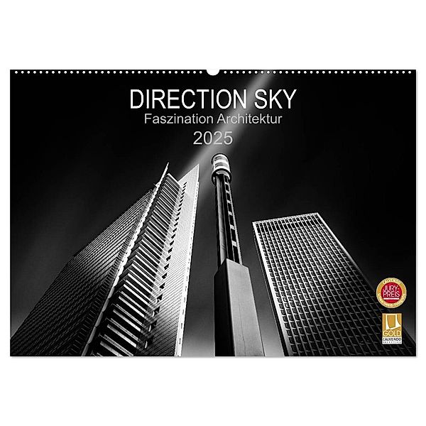 Direction Sky - Faszination Architektur 2025 (Wandkalender 2025 DIN A2 quer), CALVENDO Monatskalender, Calvendo, Holger Glaab