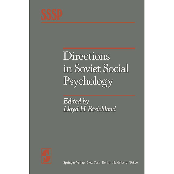Directions in Soviet Social Psychology