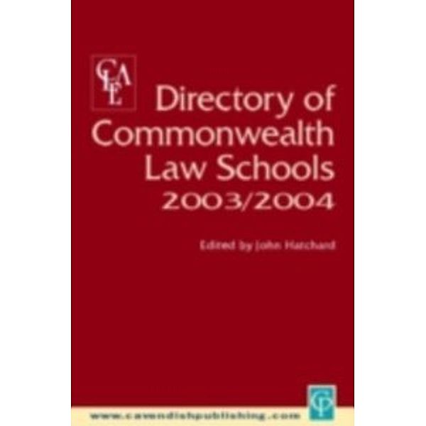 Directory of Commonwealth Law Schools 2003-2004, Clea