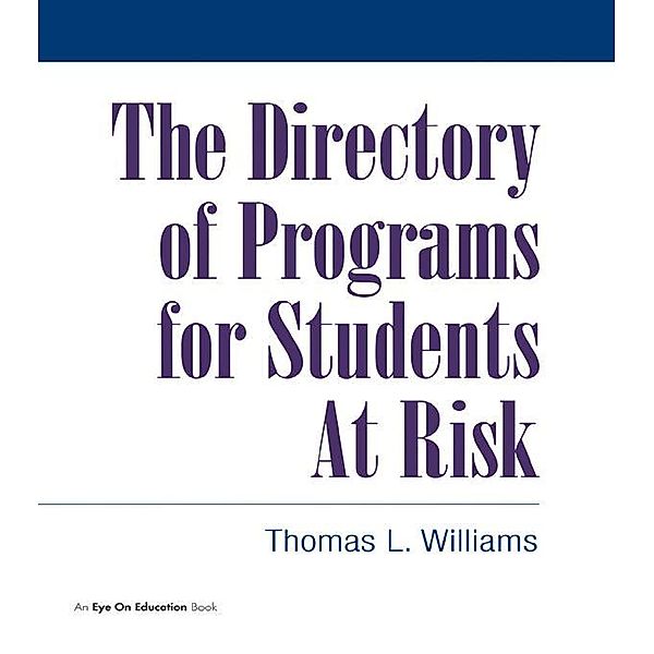 Directory of Programs for Students at Risk, Thomas Williams