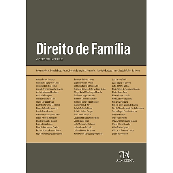 Direito de Família / Obras Coletivas, Daniela Braga Paiano, Beatriz Scherpinski Fernandes, Franciele Barbosa Santos, Isabela Nabas Schiavon