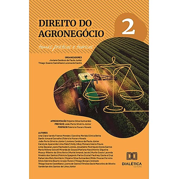 Direito do Agronegócio, Joviano Cardoso de Paula Junior, Thiago Soares Castelliano Lucena de Castro