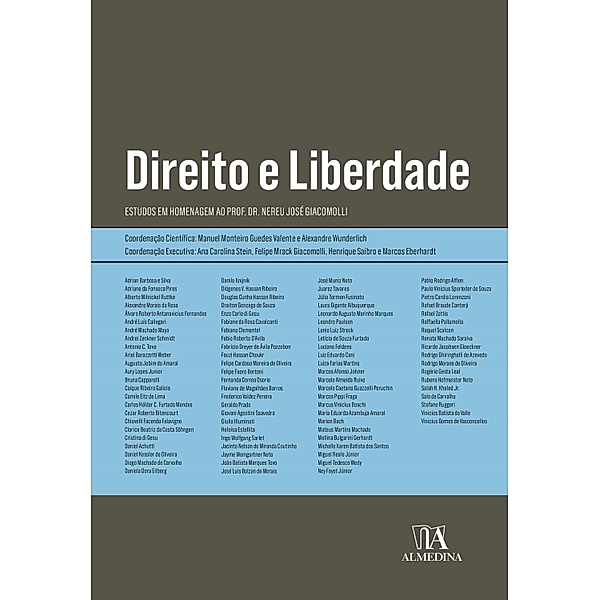Direito e Liberdade / Obras Coletivas, Manuel Monteiro Guedes Valente, Manuel Monteiro Guedes Wunderlich Valente