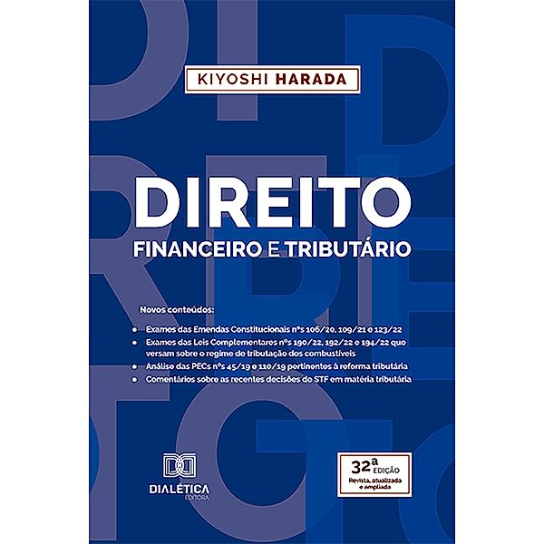 Direito Financeiro e Tributário, Kiyoshi Harada