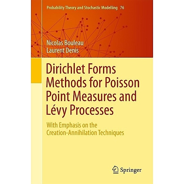 Dirichlet Forms Methods for Poisson Point Measures and Lévy Processes / Probability Theory and Stochastic Modelling Bd.76, Nicolas Bouleau, Laurent Denis