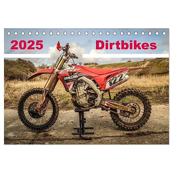 Dirtbikes 2025 (Tischkalender 2025 DIN A5 quer), CALVENDO Monatskalender, Calvendo, Arne Fitkau Fotografie & Design