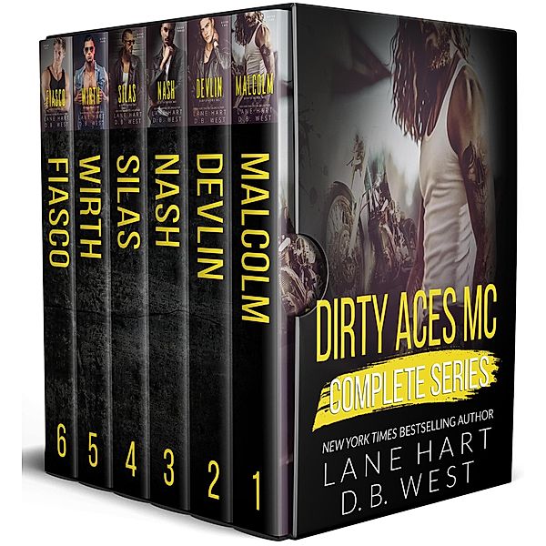 Dirty Aces MC Complete Series, Lane Hart, D. B. West