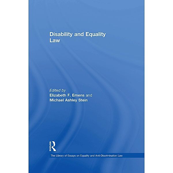 Disability and Equality Law