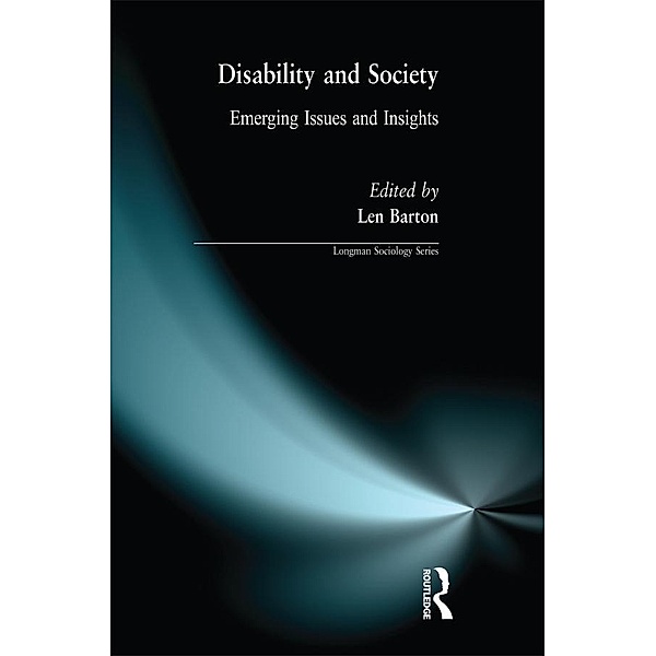 Disability and Society / Pearson Education, Len Barton
