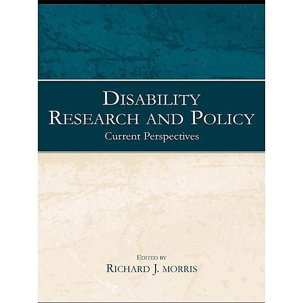 Disability Research and Policy