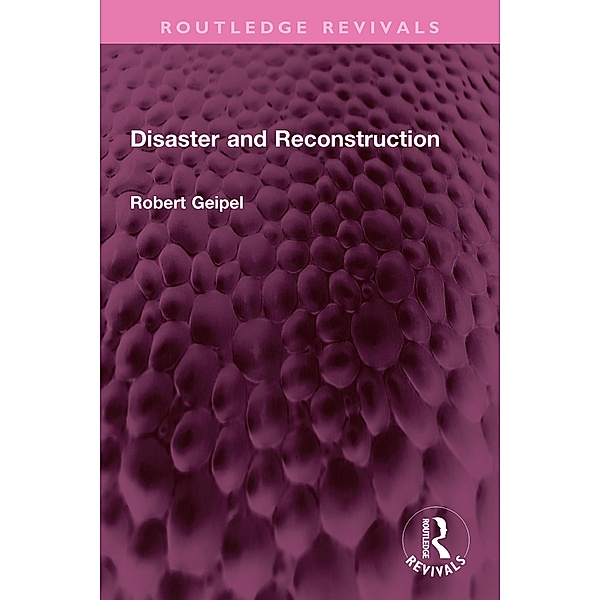 Disaster and Reconstruction, R. Geipel