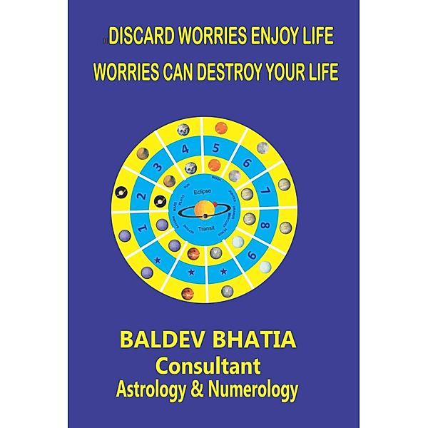 DISCARD WORRIES ENJOY LIFE, BALDEV BHATIA