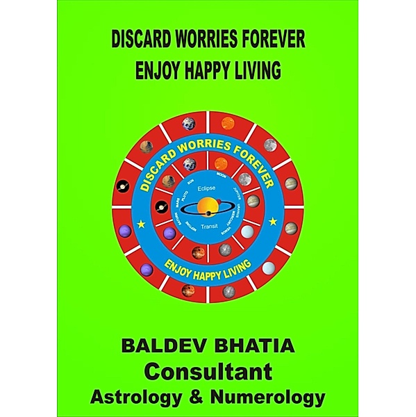 DISCARD WORRIES FOR EVER, BALDEV BHATIA
