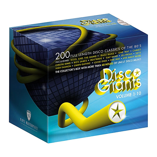 Disco Giants 20 Cd Box Set, Diverse Interpreten