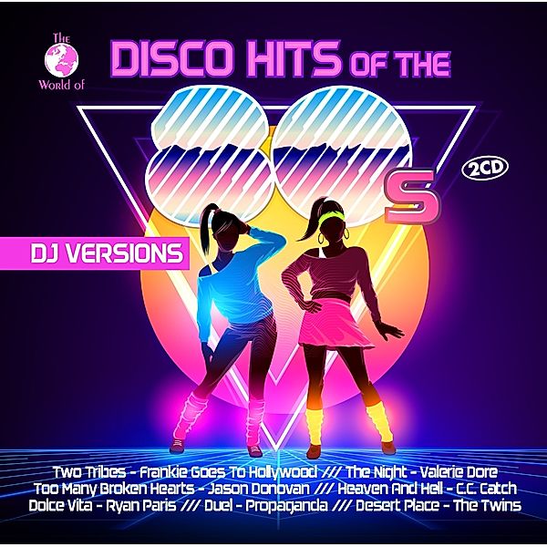 Disco Hits Of The 80s - DJ Versions (2 CDs), Diverse Interpreten