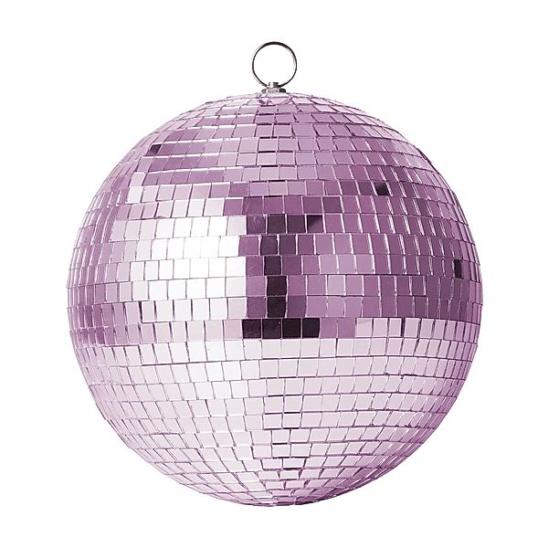 rice Disco-Kugel GLITTER (Ø25cm) in rosa