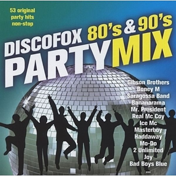 Discofox 80'S & 90'S Party Mix, Diverse Interpreten