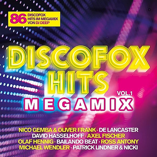 Discofox Hits Megamix Vol.1, Diverse Interpreten