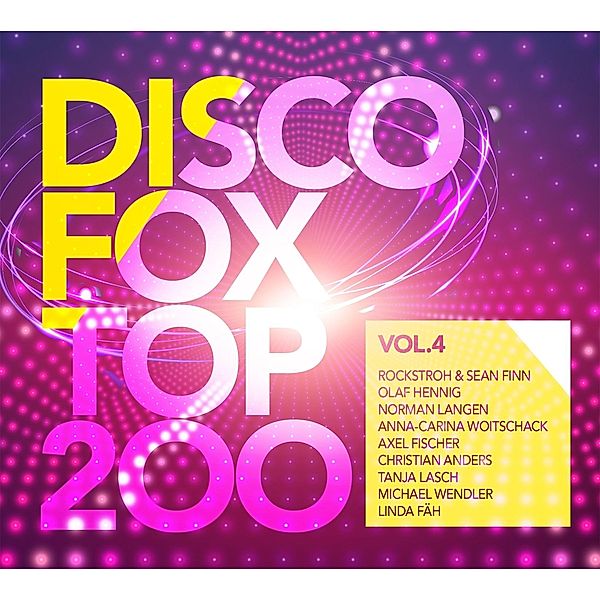 Discofox Top 200 Vol.4, Diverse Interpreten