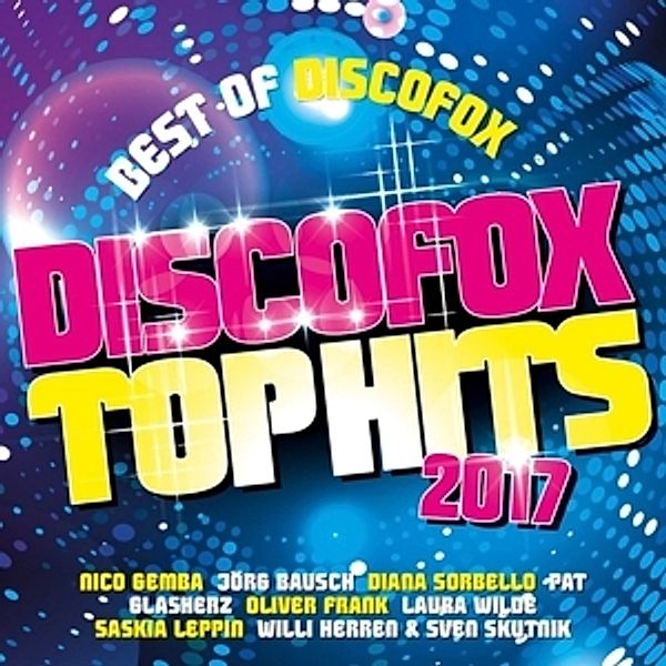 Discofox Top Hits 2017, Diverse Interpreten